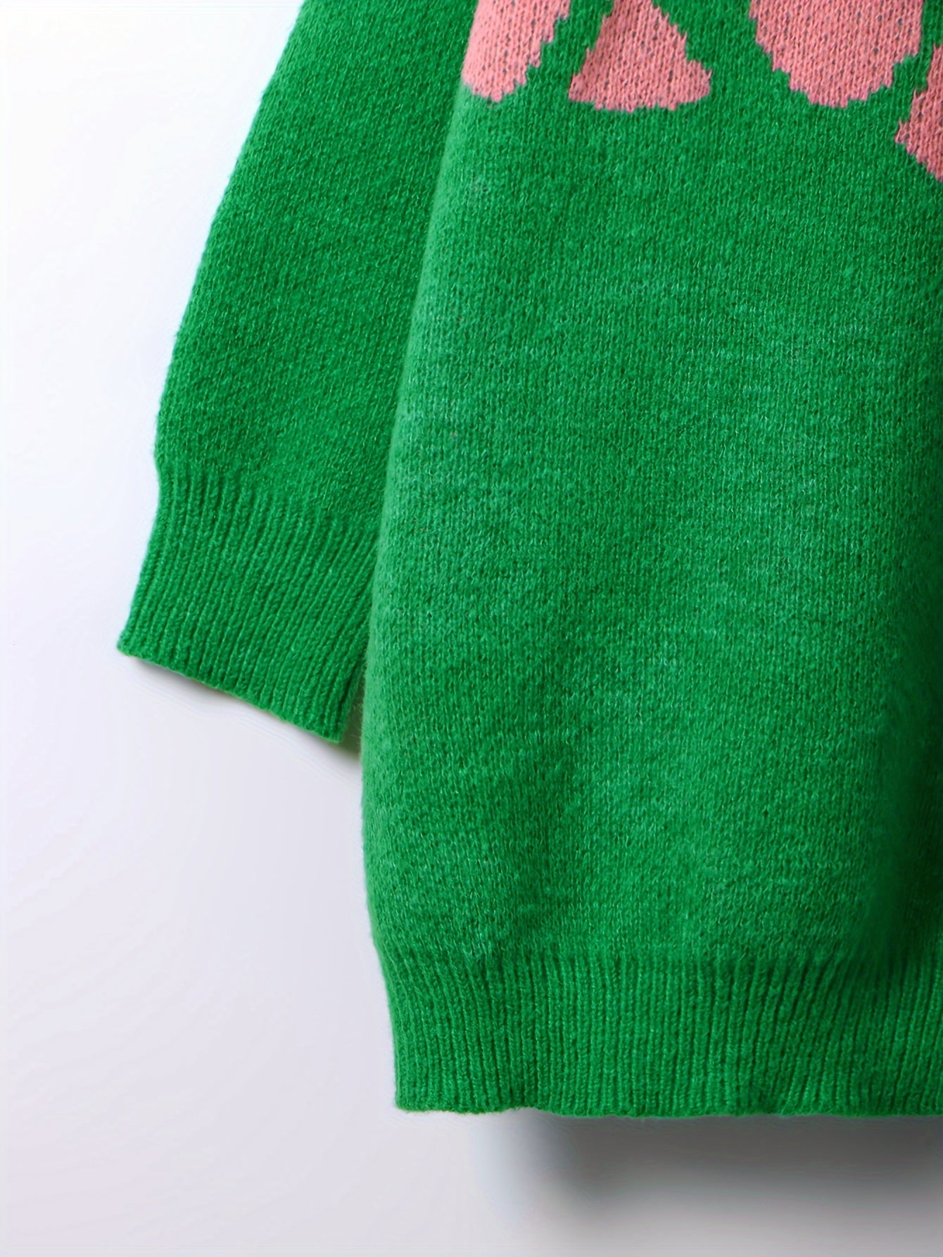  Casual Sweater Dress Women's Plus Letter Print Long Sleeve