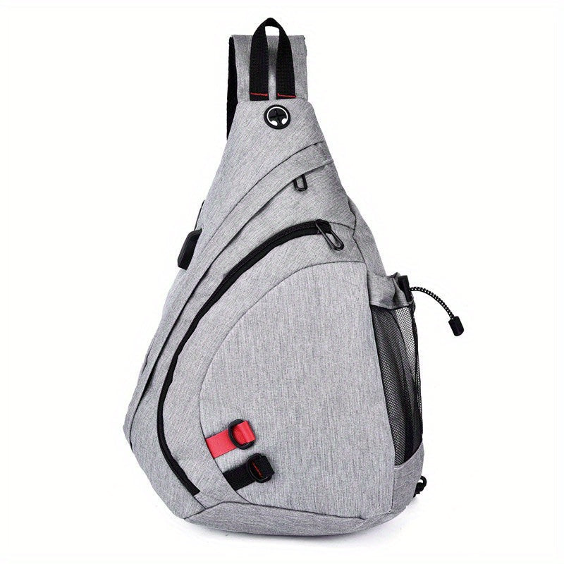 Large Capacity Sling Bag Chest Bag Shoulder Bag for Men and Women