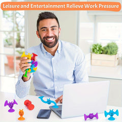 Kids' Suction Building Blocks Set - Ages 3 - Travel Friendly
