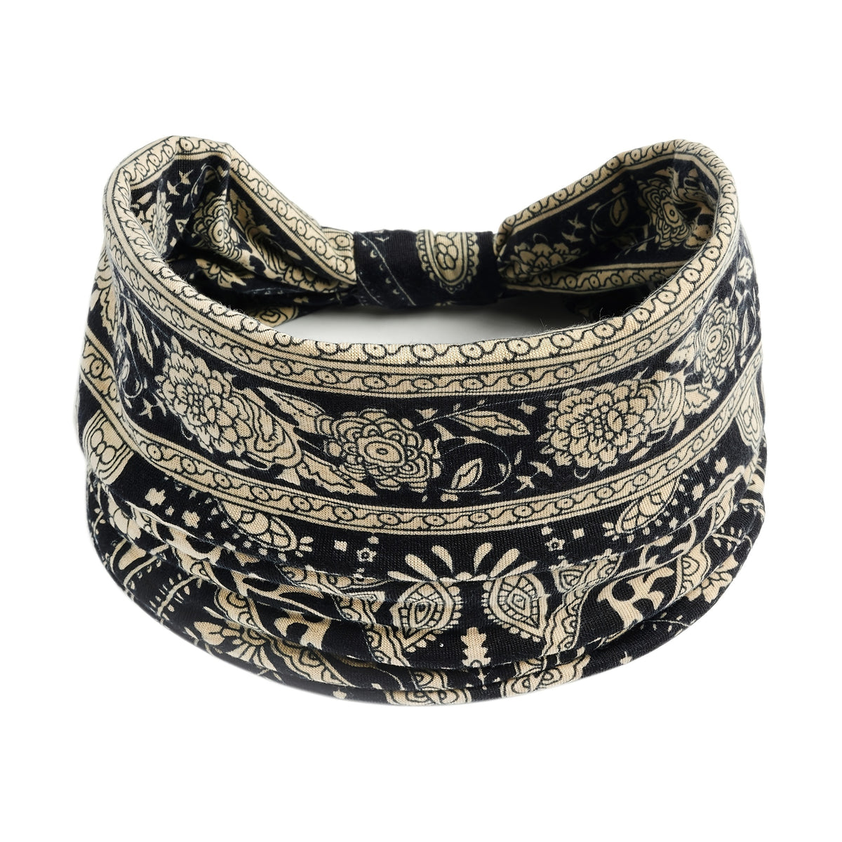 Paisley Print Boho Headband Hair Accessory