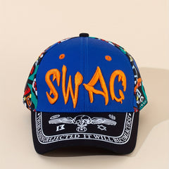 Hip Hop Graffiti Baseball Cap Y2K Gothic Letter Embroidery Dad Hats Unisex