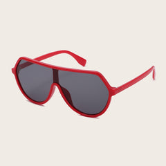 Vintage Square Polarized Sunglasses Classic Large Metal Glasses Unisex