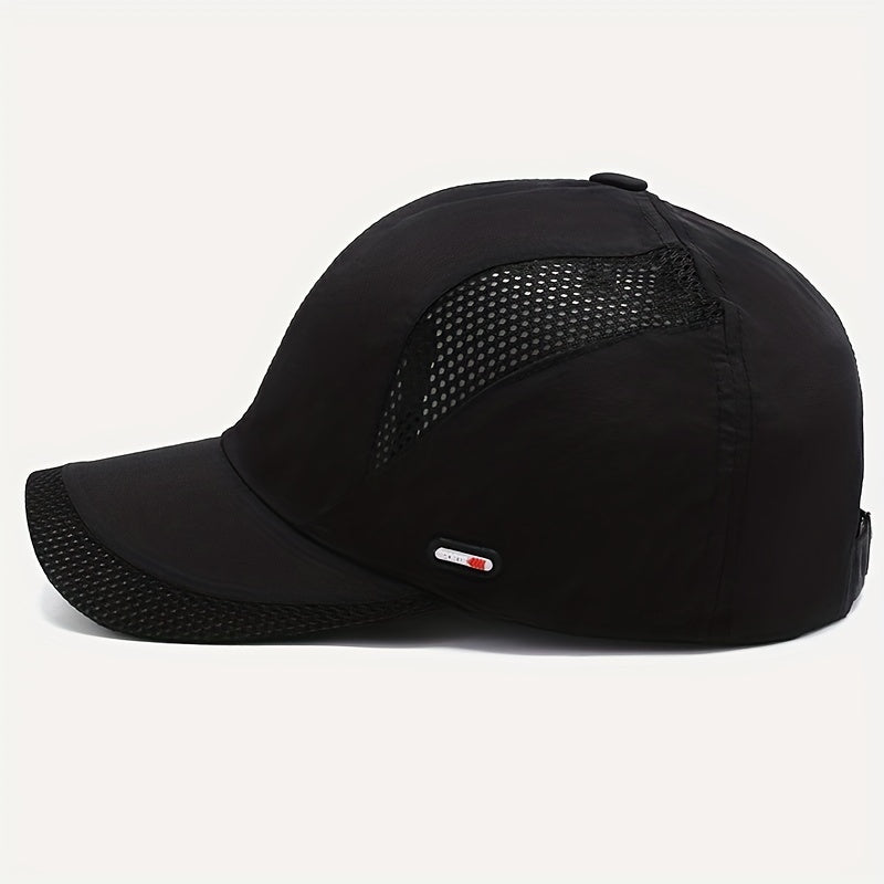 Quick Drying Mesh Baseball Cap for Outdoor Sports