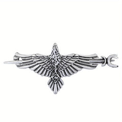Vintage Witch Pagan Hairpin Dragon Crescent Moon Hairpin Magic Occult Hair Stick