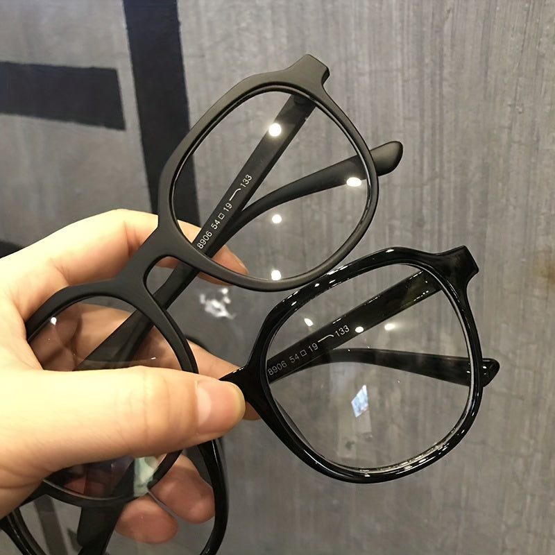 Oversized Oval Computer Gaming Glasses Anti Eyestrain