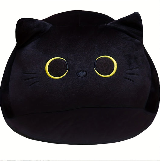 Grey Cat Throw Pillow Plush Doll Gift Decoration Doll