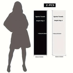 Soft Sports Towel for Outdoor Fitness Training - 32 x 109