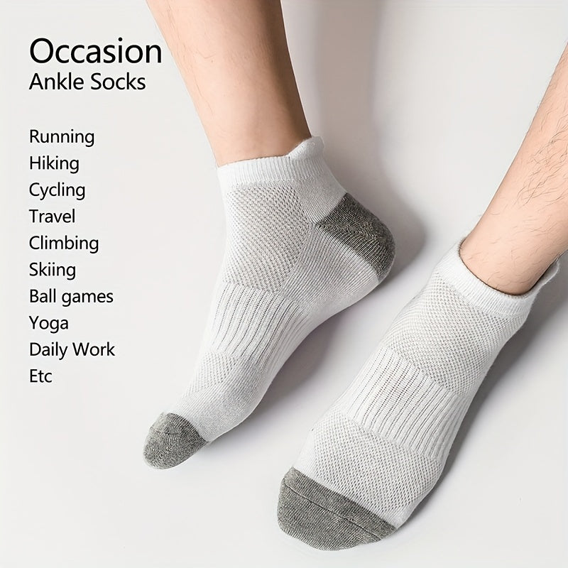 6 Pairs Comfy Breathable Short Sports Running Socks Women's Stockings