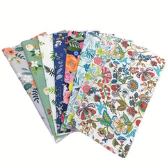 8pcs Multicolor Patchwork Fabric Cotton Sewing Quilting Needlework Material DIY