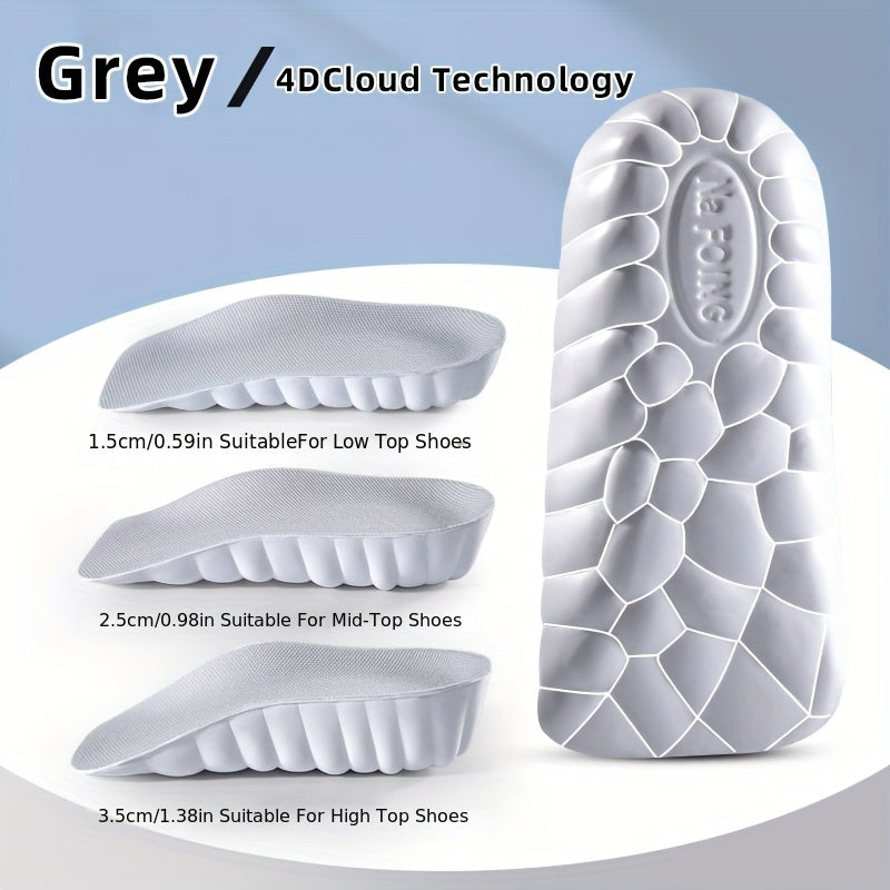 2pcs Arch Support Increase Insoles Orthopedic Shoe Pads