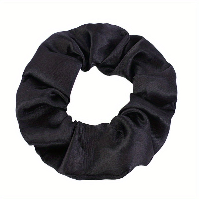 Silky Scrunchies Hair Tie Style Hair Rope Satin Hair Accessories