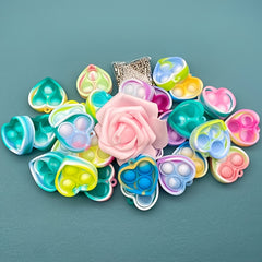 30pcs Heart Shaped Fidget Toys - Perfect for Parties & Students