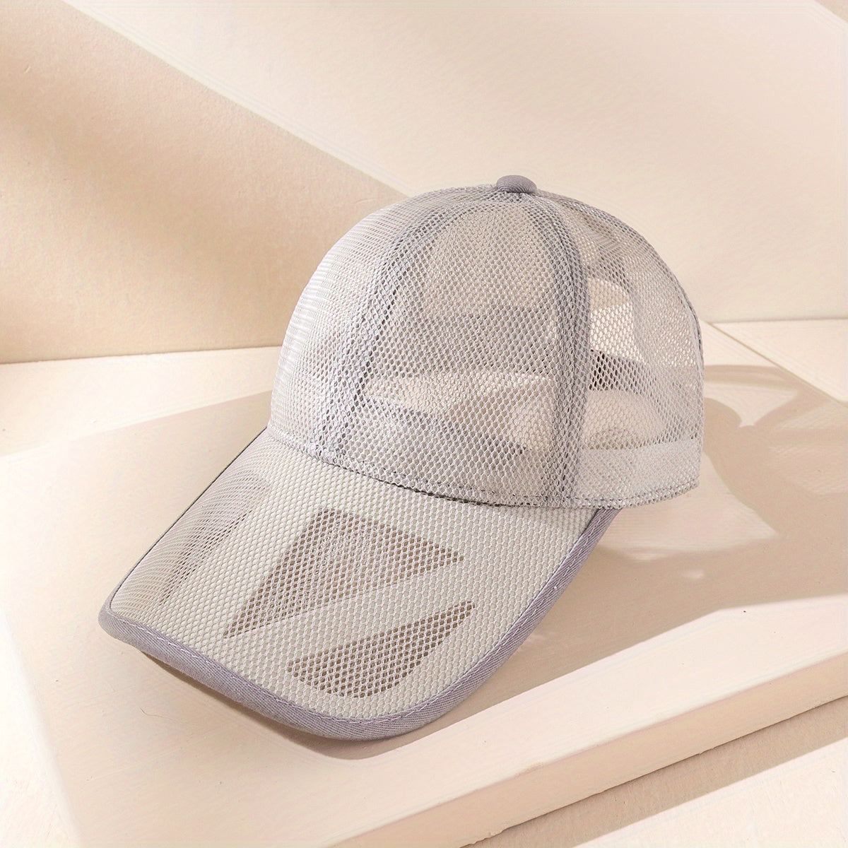 Adjustable Mesh Baseball Cap for Outdoor Sports