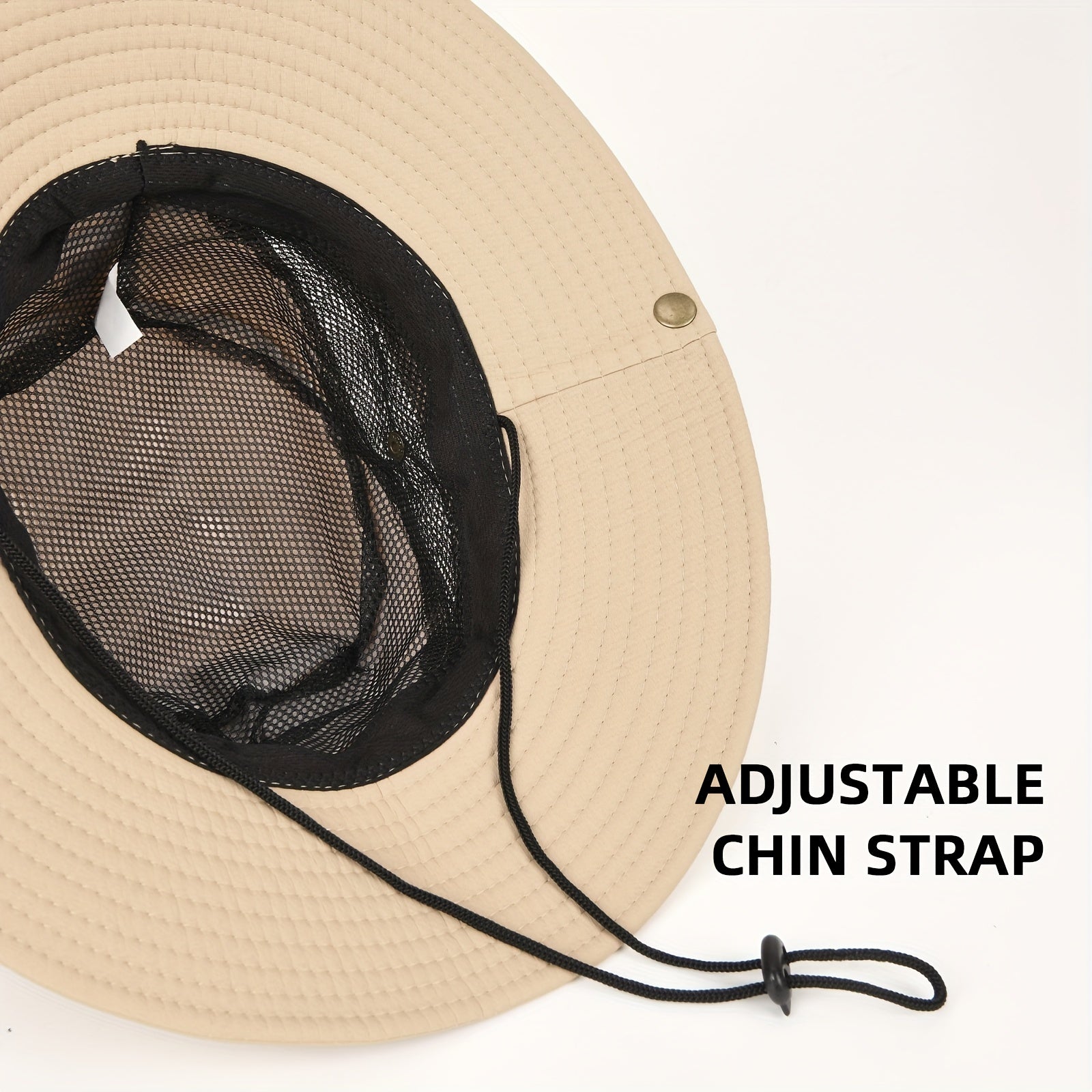 Wide Brim Fisherman Hat Foldable Sun Hat For Men Women