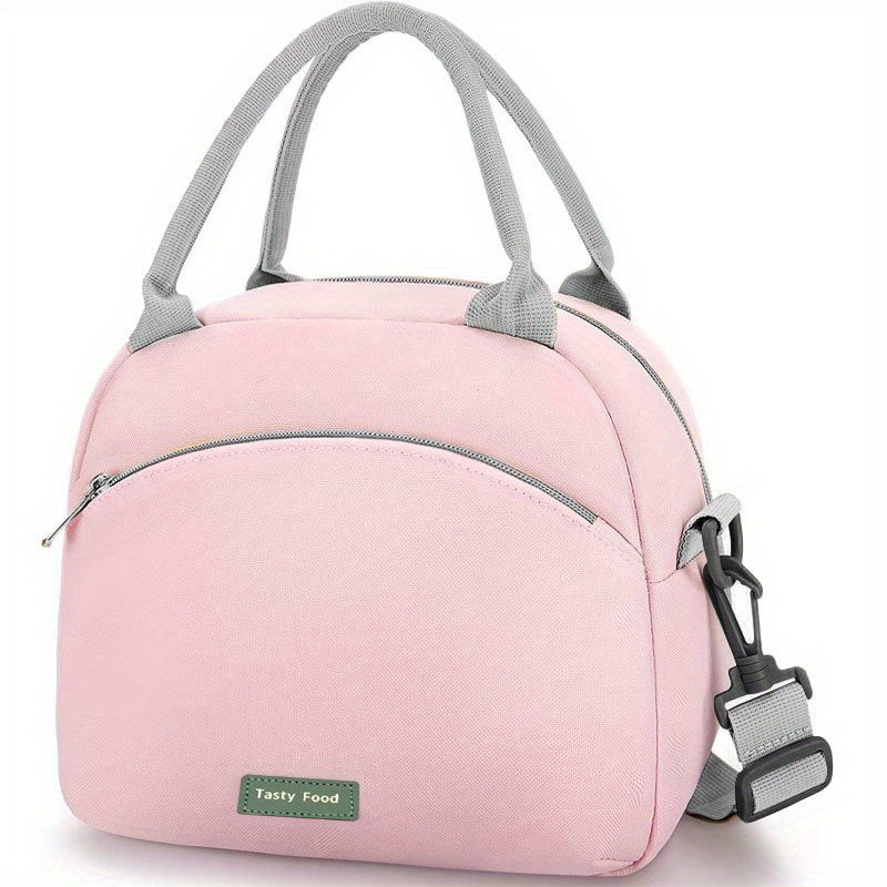 Insulated Lunch Bag Portable Thermal Cooler - Reusable Bento Bag