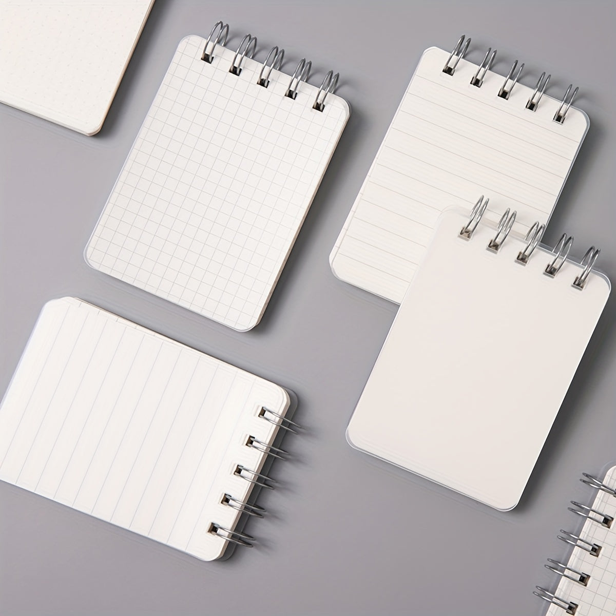 1pc Portable Mini Note Book Coil Notebook Notepad Calendar Book