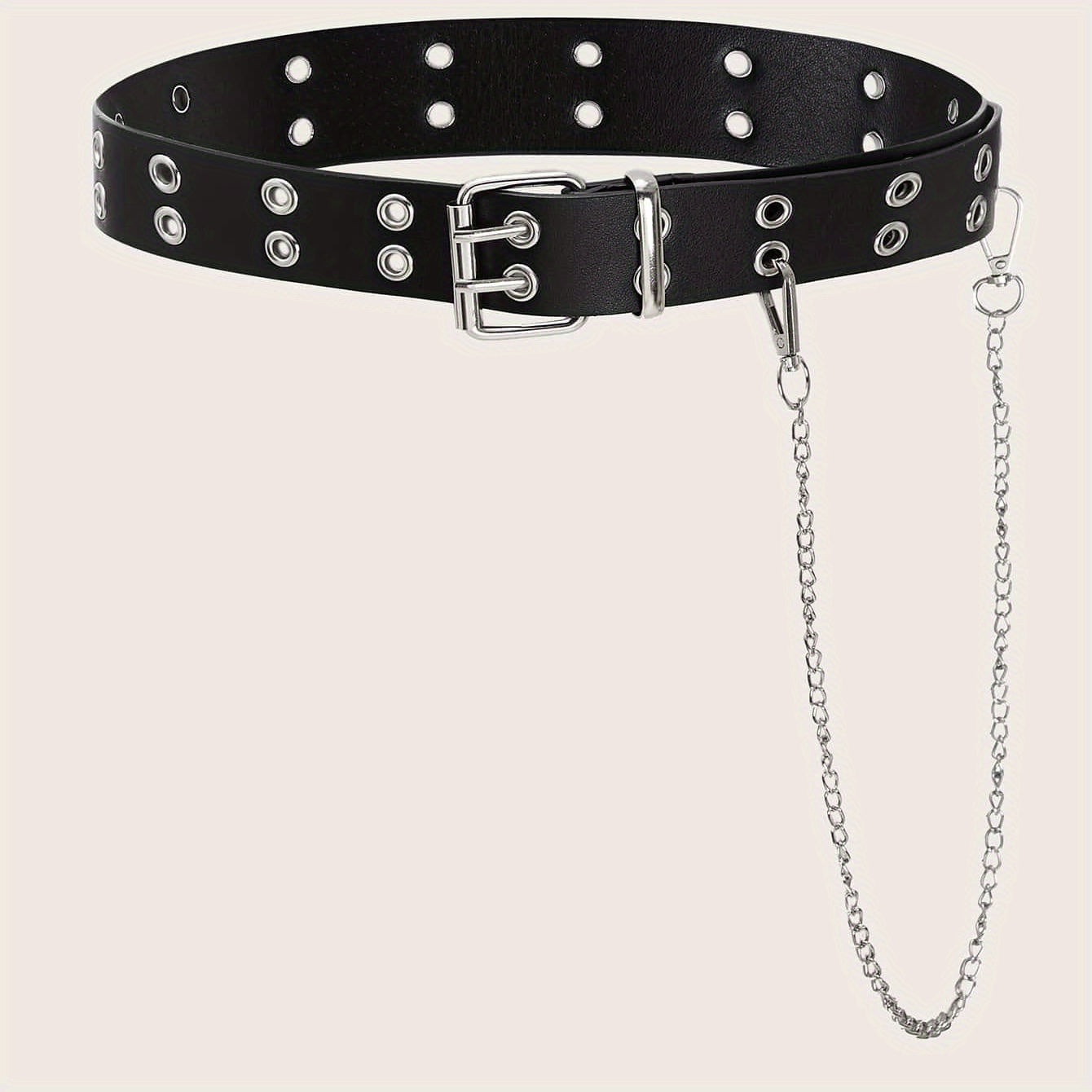 Punk Hollow Buckle Belt For Men - Daily Clothing Accessories