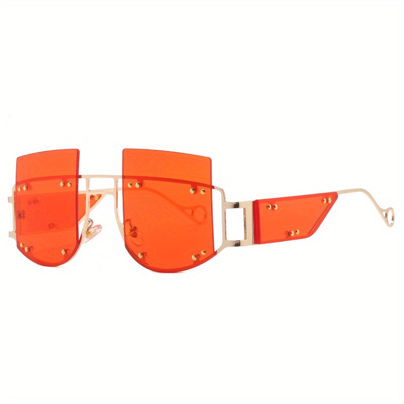 Men's Square Frame Sunglasses UV Protection