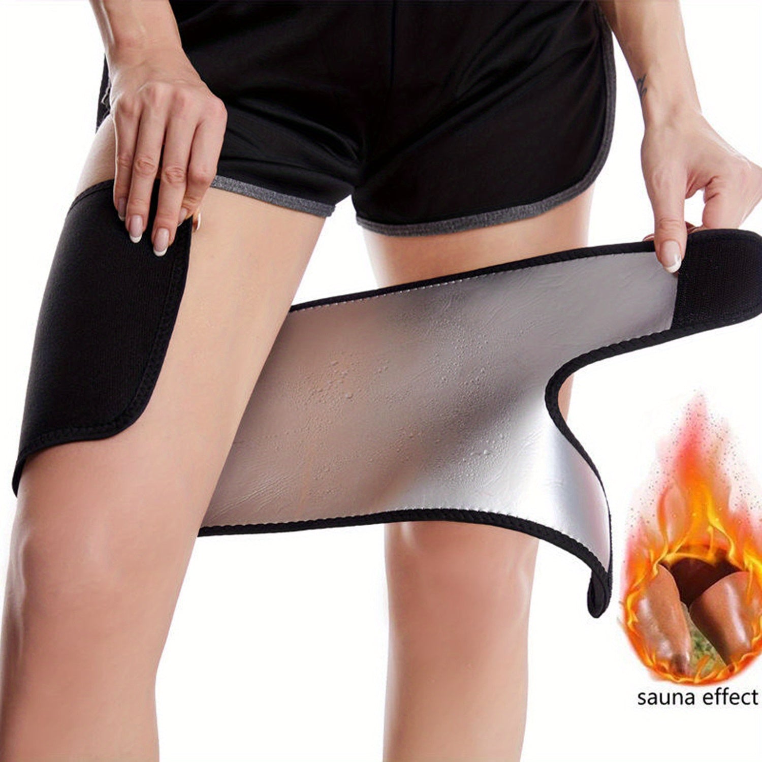 Thigh Trainer Set - Up To 70kg - Sweat Wraps for Weight Loss