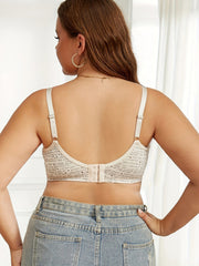  Bra Women's Plus Push Up Full Cover Bra