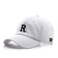 Embroidery Baseball Cap Solid Cotton Sports Hat Woman Dad Hats Man Unisex Footba