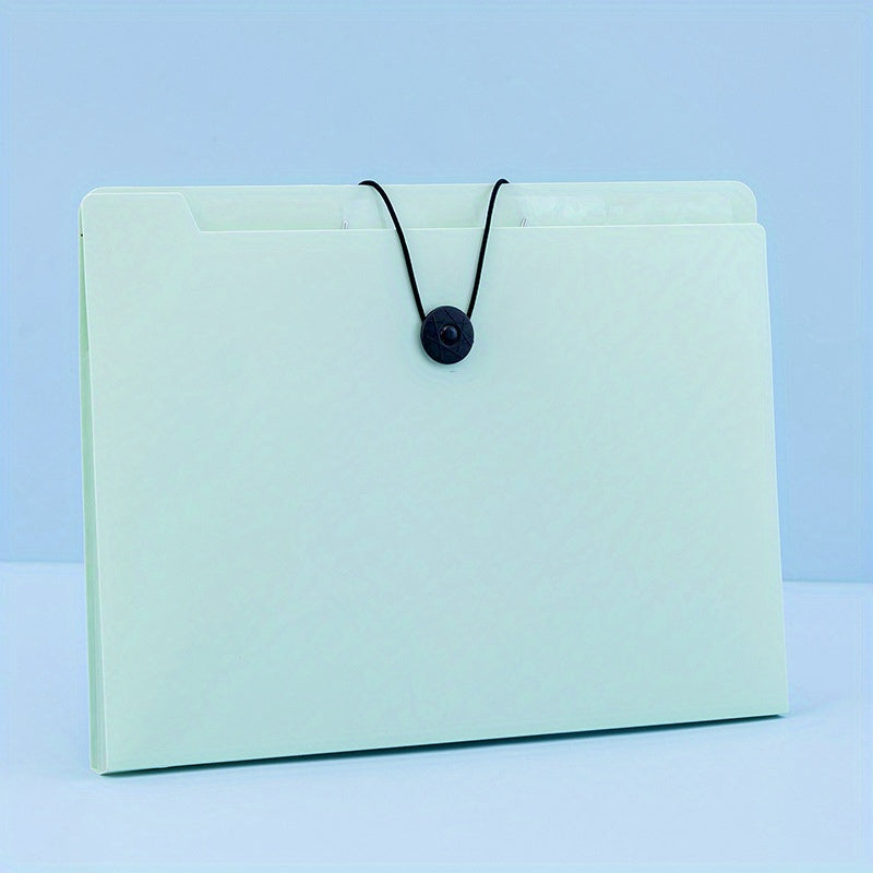 Morandi A4 File Folder Organ Bag Student Test Paper Bag