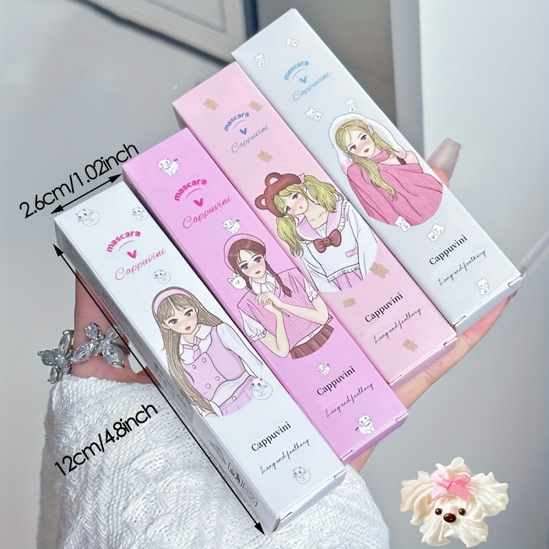 Y2K Girl's 4 Colors Mascara Curling Lengthening Brown Lash Mascara