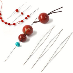 5pcs Beaded Needle Pins Jewelry Tools DIY Necklace Bracelet Making Supplies