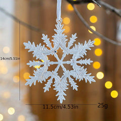 Christmas Snowflake Acrylic Window Decoration Pendant