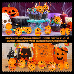 10pcs Thanksgiving Pumpkin Candy Boxes Birthday Party Supplies