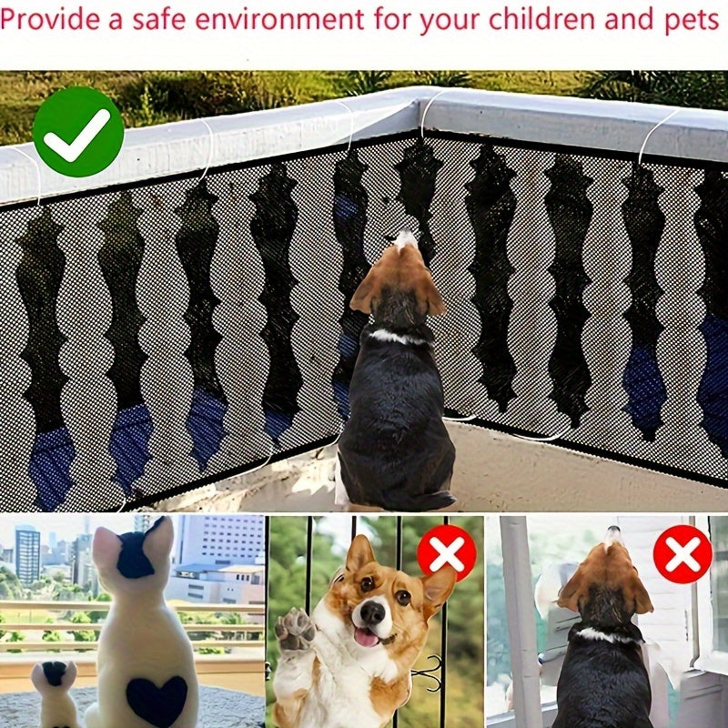 Safety Stair Protective Net Pet Anti Fall Railing Decor Net