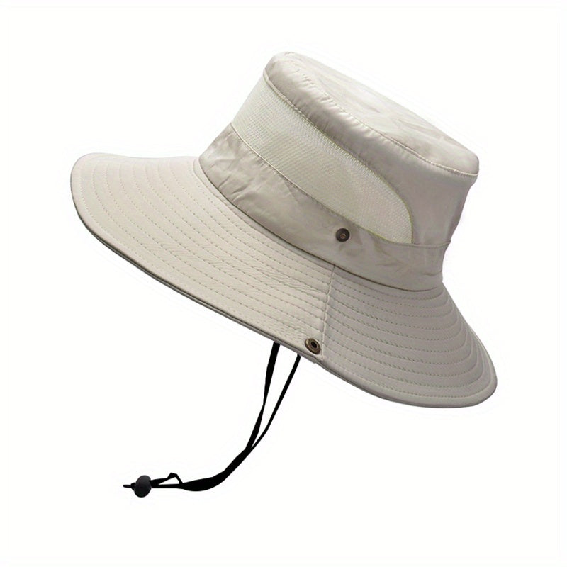 Unisex UV Protection Bucket Hat UPF50 Sun Protection For Fishing Hiking Gardenin