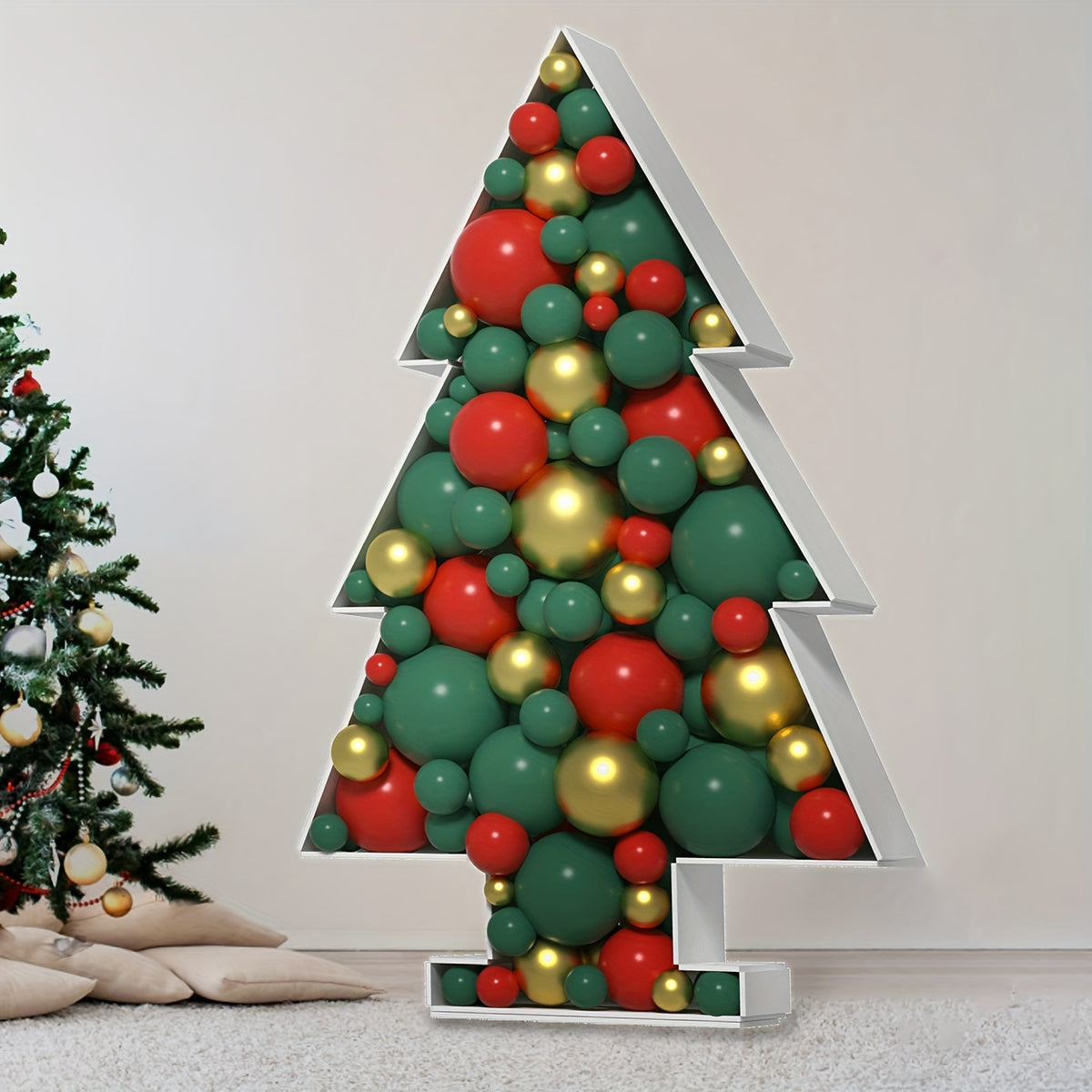 DIY Christmas Tree Decoration Balloon Holder Set