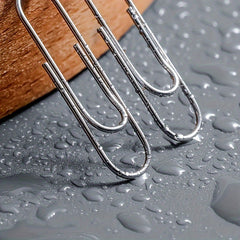 80pcs Assorted Sizes Paper Clips Large & Small for Office School Home Desk