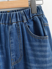 Baby Girls Gradient Jeans Casual Pants Kids Clothes