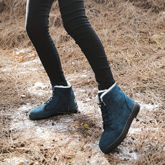 Women's Non slip Snow Shoes Medium Tube Boots Shoes