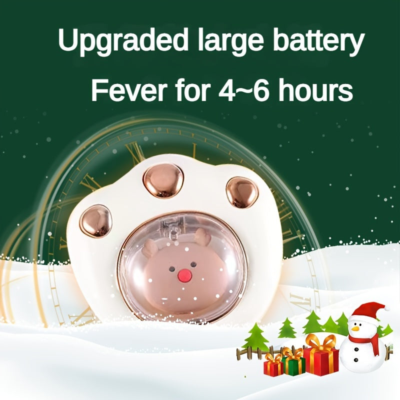 Portable 1200mAh Hand Warmer & Night Light