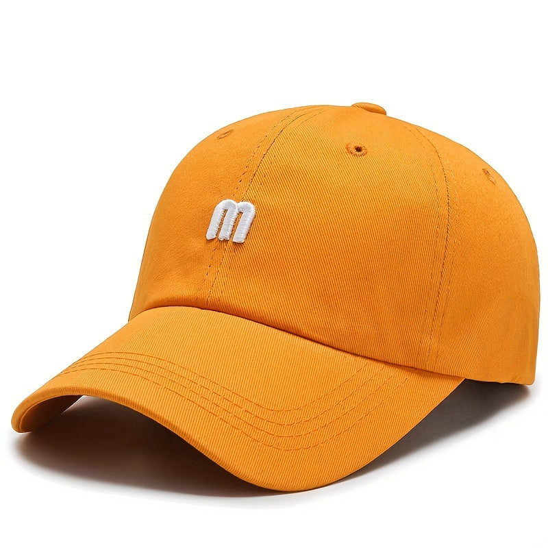 3D Embroidery Baseball Cap Candy Cotton Dad Hats