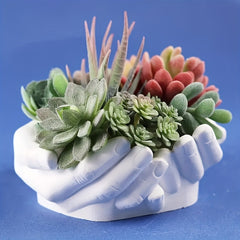 Hand Shaped Epoxy Resin Tray Mold for DIY Crafts & Jewelry Storage