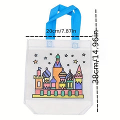 DIY Graffiti Bag Painting Kit Non-woven Creative Craft Material