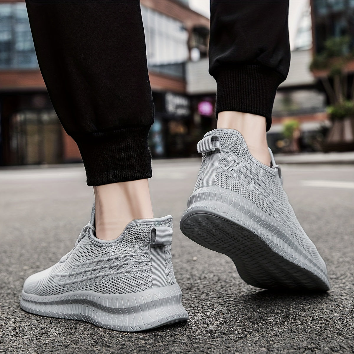 Men's Breathable Lightweight Casual Shoes Non Slip Sneakers