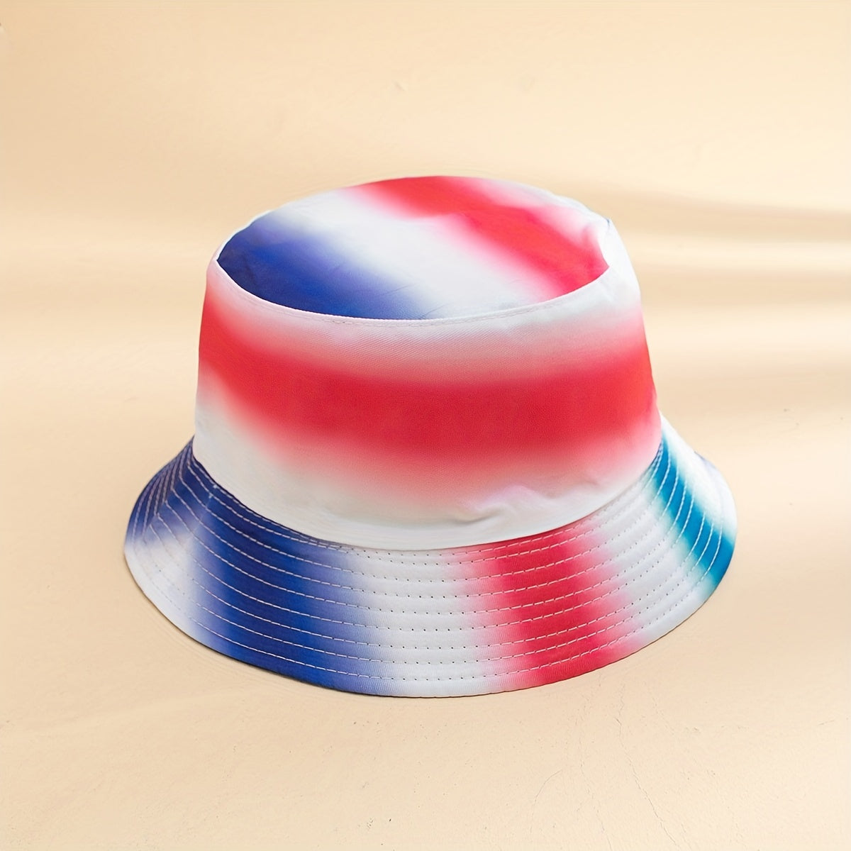 Tie Dye Bucket Hat Stylish Unisex Travel Beach Hats