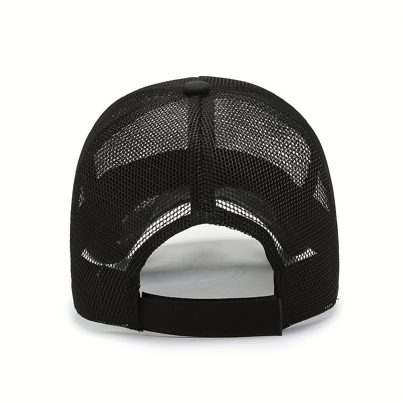 Unisex Mesh Breathable Baseball Cap Trucker Hat
