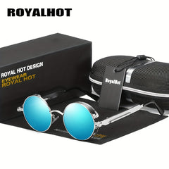RoyalHot Polarized Round Frame Unisex Sunglasses