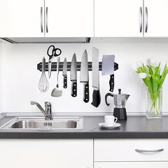 Magnetic Holder Wall Mounted Aluminum Kitchen Tools Organizer