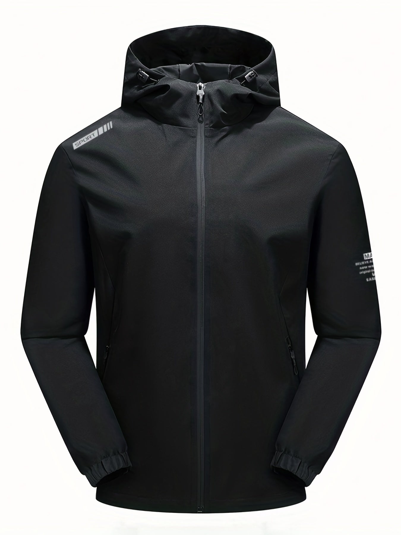 Men's Casual Windbreaker Jacket for Outdoor Activities