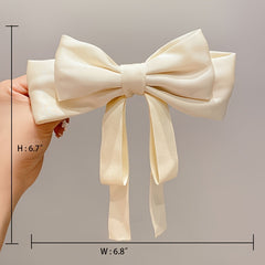 Oversized Bow Hair Clip Vintage Hair Clip French Bow Hair Clip Wedding Bow