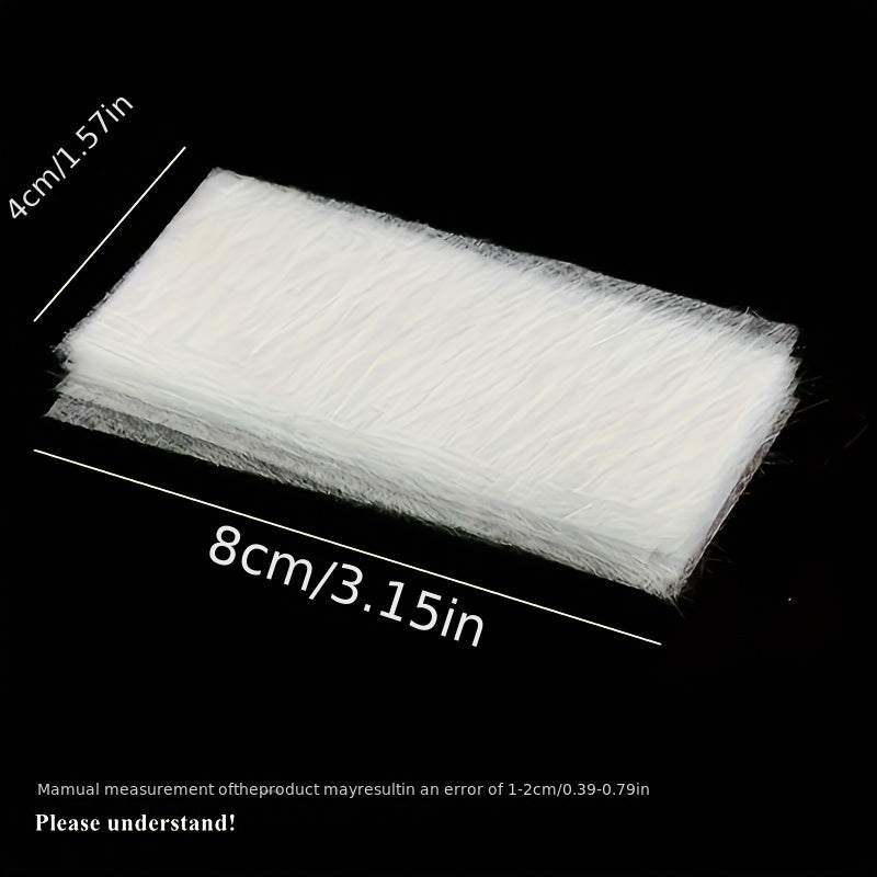20 Glass Fiber Sheets for Manicure Extensions - Anti Cracking Phototherapy