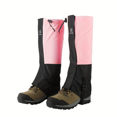 2PCS Waterproof Leg Gaiters for Hiking Walking Camping Climbing