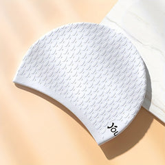 Waterproof Swimming Cap for Women with Ear Protection and Long Hair